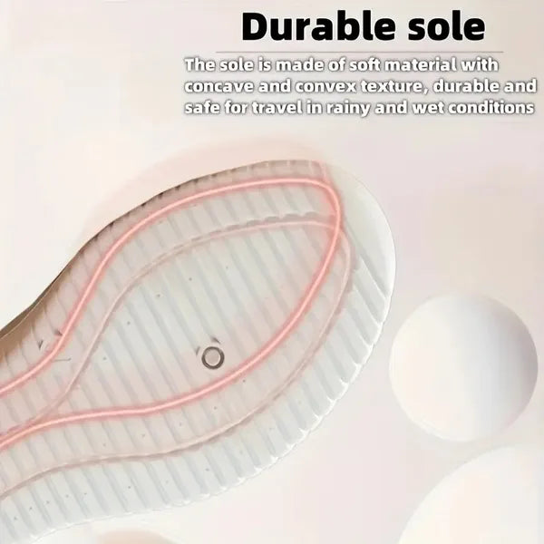 Women'S Breathable Hollow Flat Shoes, Shallow Mouth Flower Solid Color Mesh Shoes, Fashionable Lazy Shoes