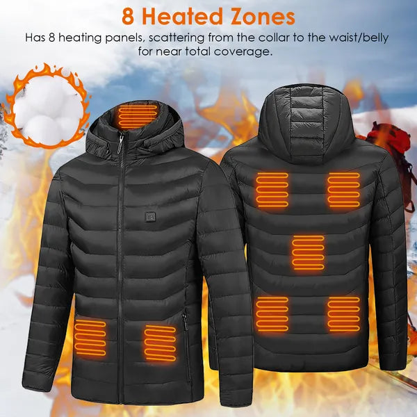 Heated Jacket Electric Heating Coat Lightweight