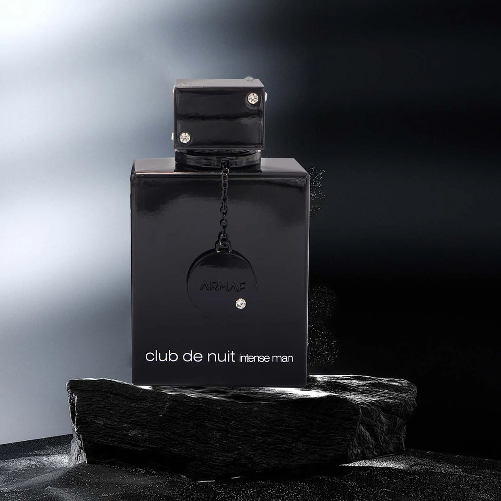 Armaf Night Club Wild Black Edition For Men - Woody Floral Spray Long-Lasting Fragrance