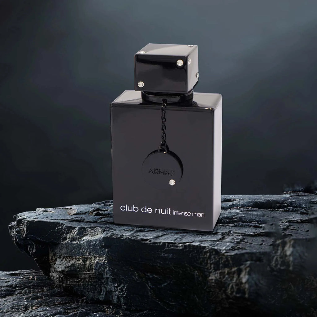 Armaf Night Club Wild Black Edition For Men - Woody Floral Spray Long-Lasting Fragrance