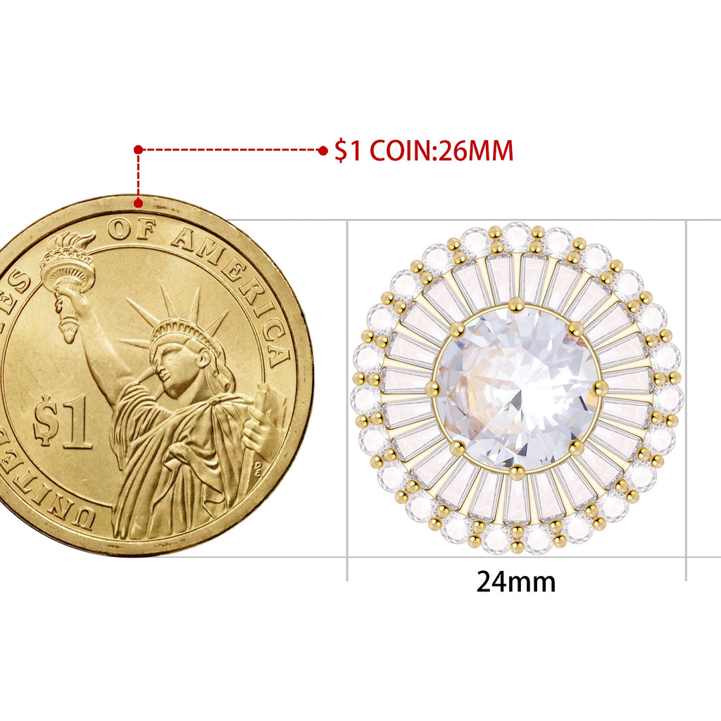 Colored Crystal Cufflinks for men's French luxury accessories