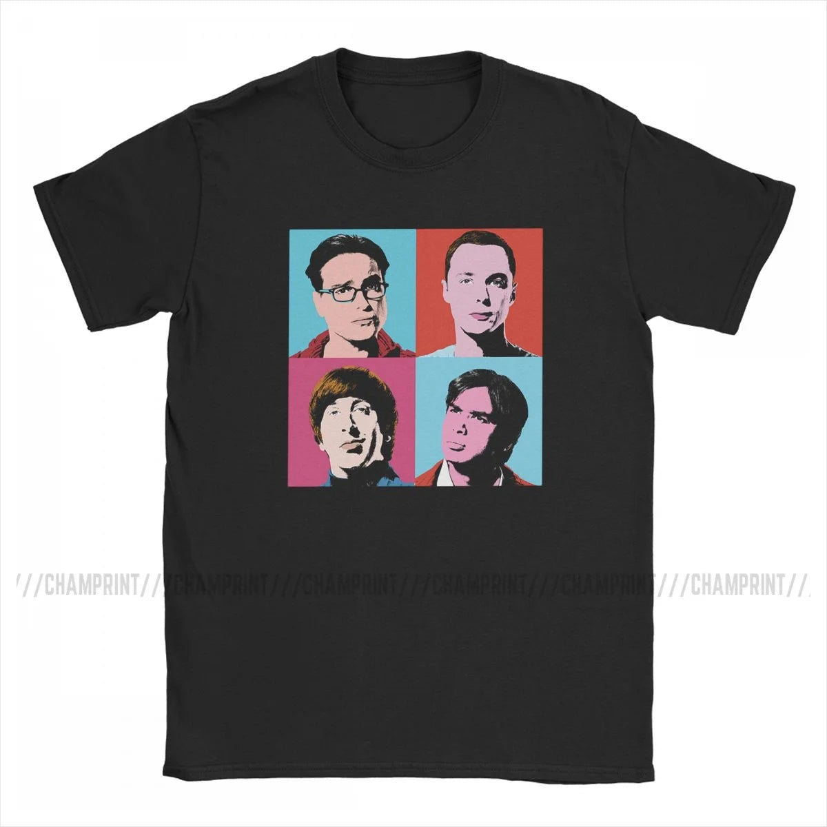 The Big Bang Theory T-Shirt for Men 100% Cotton Plus Size Clothing