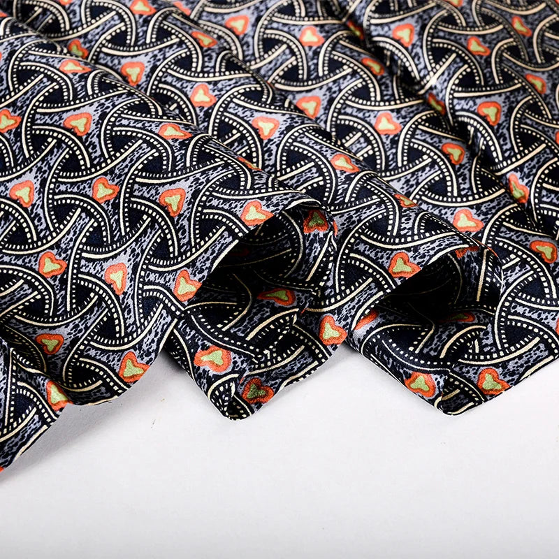 100% Printed Long Scarves Men Pure Silk Scarf160*26cm