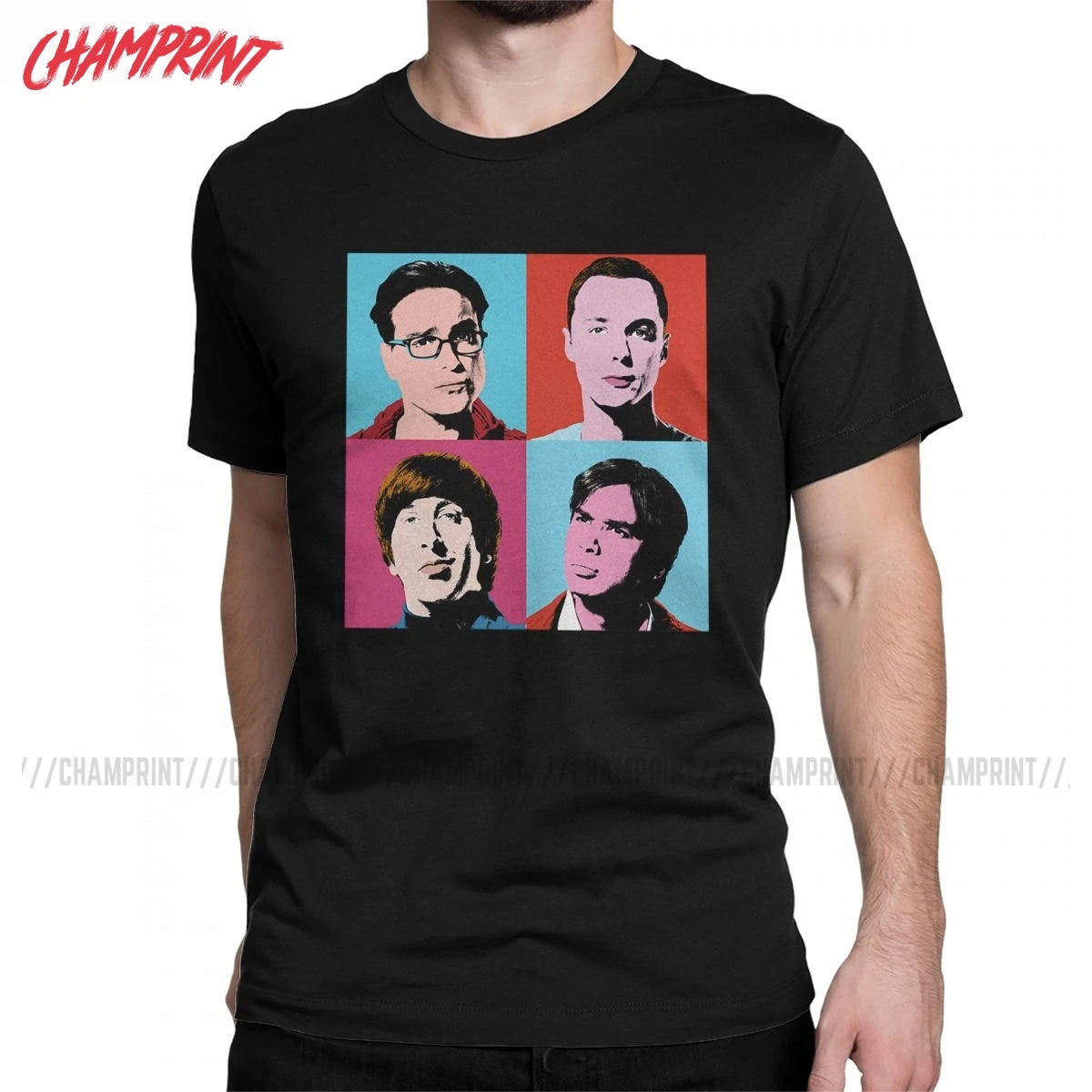 The Big Bang Theory T-Shirt for Men 100% Cotton Plus Size Clothing