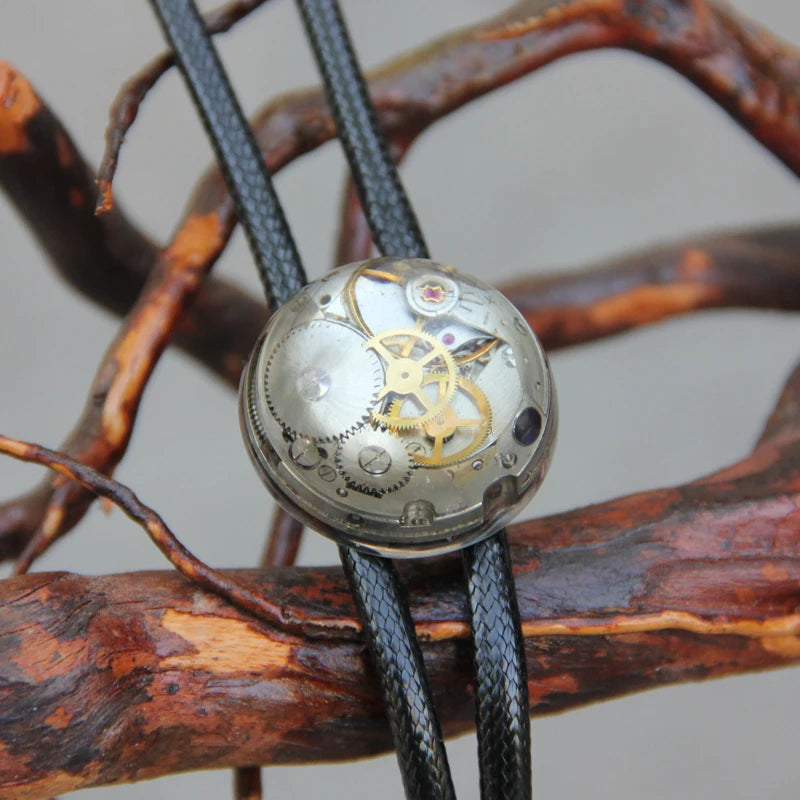 Original design steam punk resin bolo tie for men fashion accessory