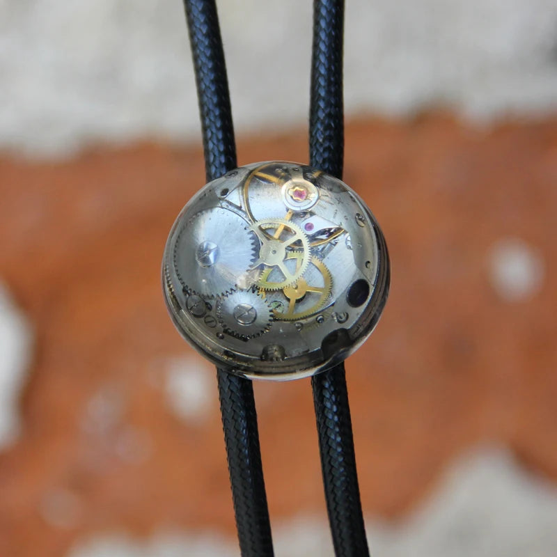 Original design steam punk resin bolo tie for men fashion accessory