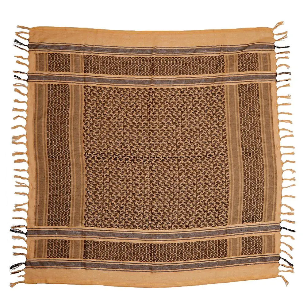 Military Men's Neck Headscarf Desert Arabic Keffiyeh Cotton Tactical Scarf