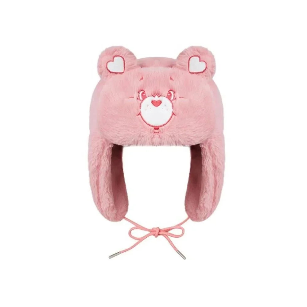 Cute Plush Cartoon Ski Windbreak Hats Keep Warm Outdoors Caps