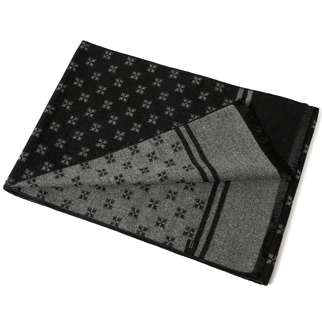 Classic Plaid Winter Pashmina Thick Cashmere Long Scarf Men's Shawls