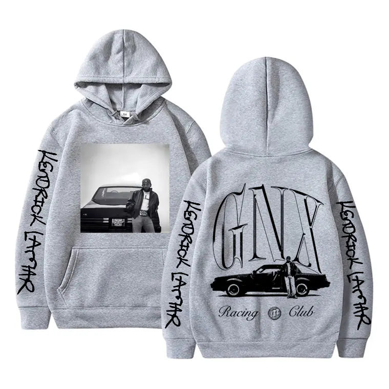 Kendrick Lamar Double Sided Print GNX Cotton Sweatshirt Oversized Hoodies Unisex Streetwear