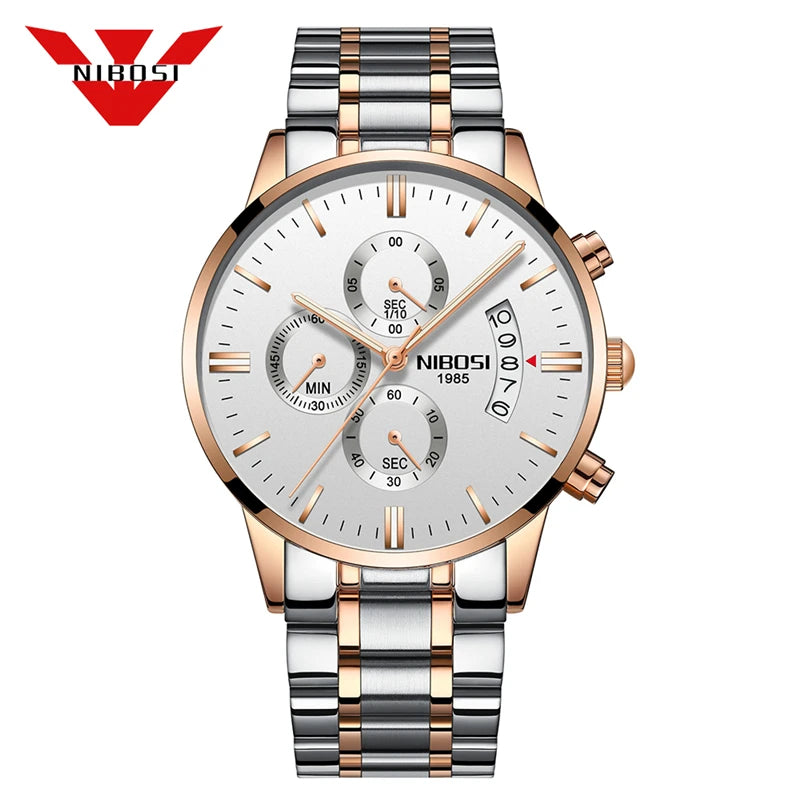 Men's Luxury Famous Dress Watch Casual Military Quartz Wristwatches
