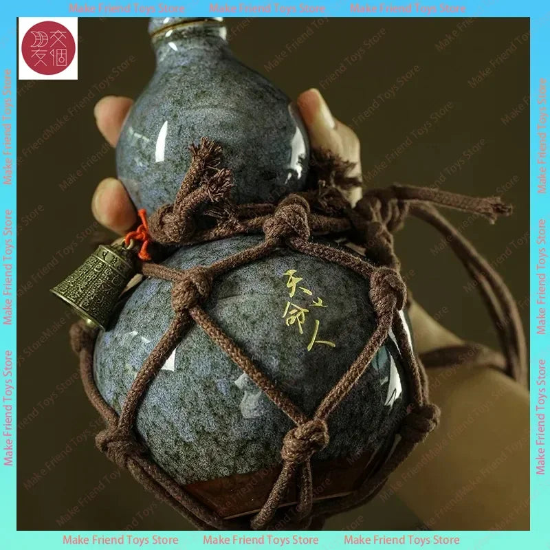700ml Wukong Ceramic bottle Destiny Of Heaven Net Bag Wine Gourd Set Diagonally Across Kettle