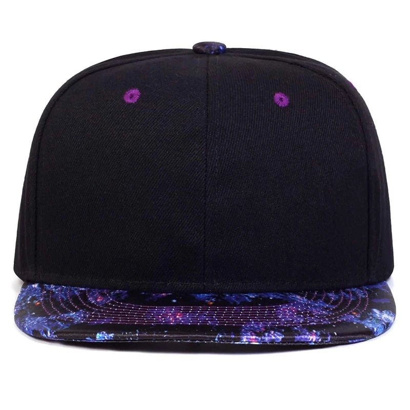 Starry Sky Brim Baseball Outdoor Snapback Adjustable Outdoor Hats