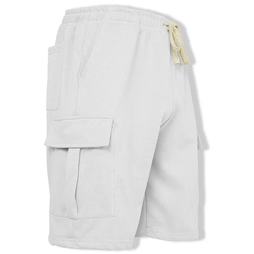 Men's Casual Shorts Elastic Solid Color Breathable Big Size Sportswear