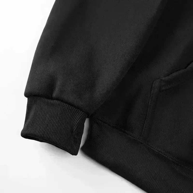 Squid Game Classic Creative Printed Men's Plus Velvet Thick COS Hoodie