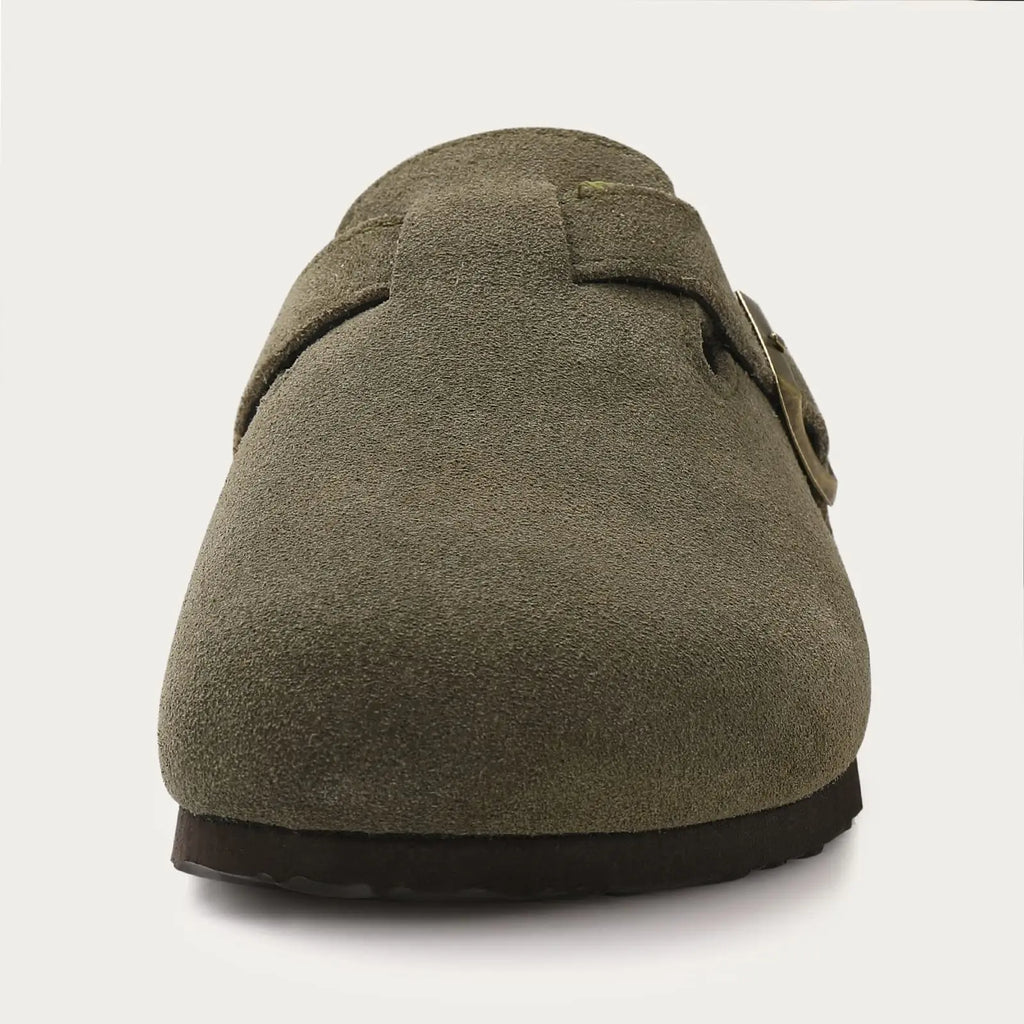Unisex Soft Footbed Retro Cork Clogs Comfortable slippers with Arch Support