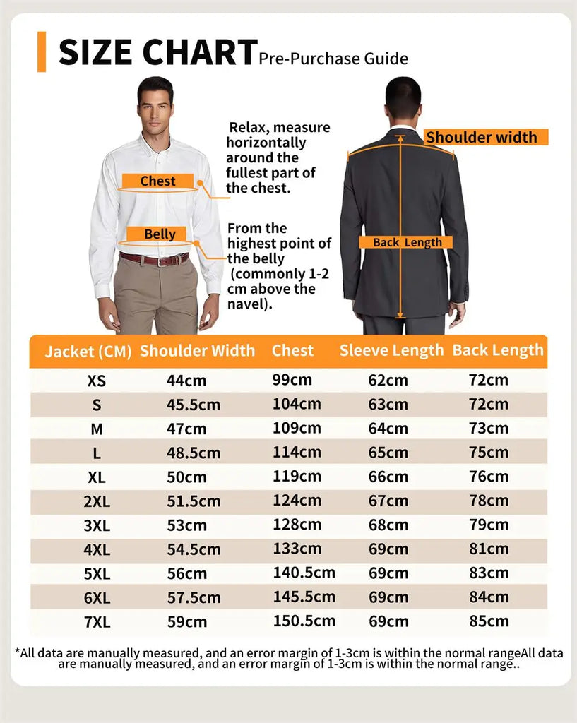 Retro Men's Suit Jacket Brown Blazers Single breasted Multiple Pockets Casual Top