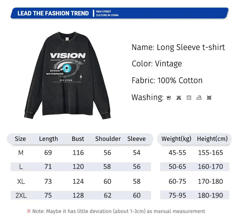 J-Jujutsu K-Kaisen Sweater Long Sleeve T Shirts  Sweatshirts Pullover 100% Cotton