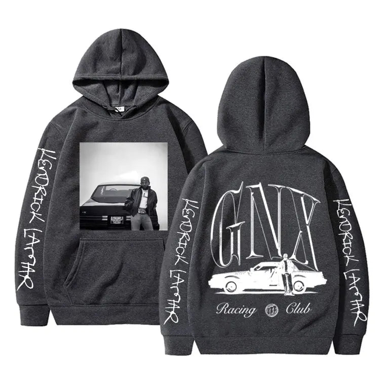 Kendrick Lamar Double Sided Print GNX Cotton Sweatshirt Oversized Hoodies Unisex Streetwear