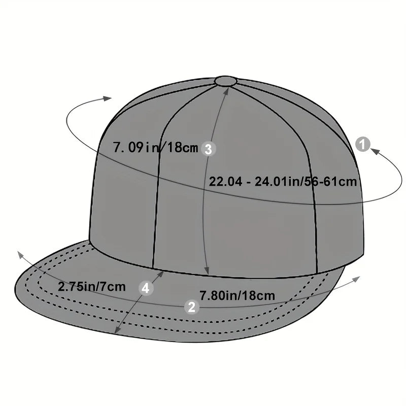 Starry Sky Brim Baseball Outdoor Snapback Adjustable Outdoor Hats