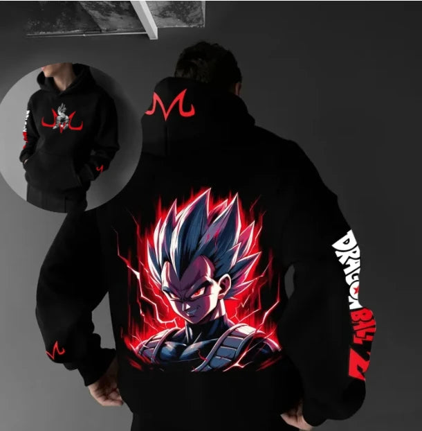 Dragon Ball Z Animation Sweater Men's Printed Trendy Jacket