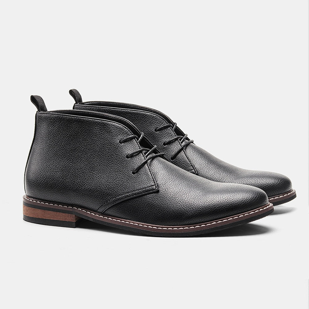 Men's Desert Leather Ankle Boots