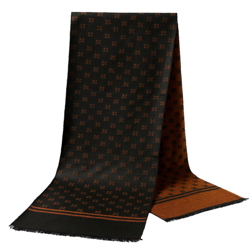 Classic Plaid Winter Pashmina Thick Cashmere Long Scarf Men's Shawls