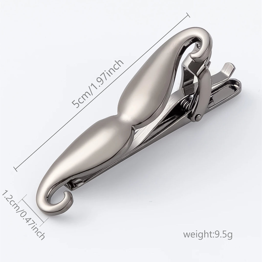 High Quality Beard Style Fashionable Men's Metal Tie Clip