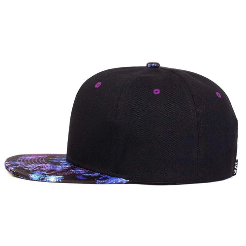 Starry Sky Brim Baseball Outdoor Snapback Adjustable Outdoor Hats