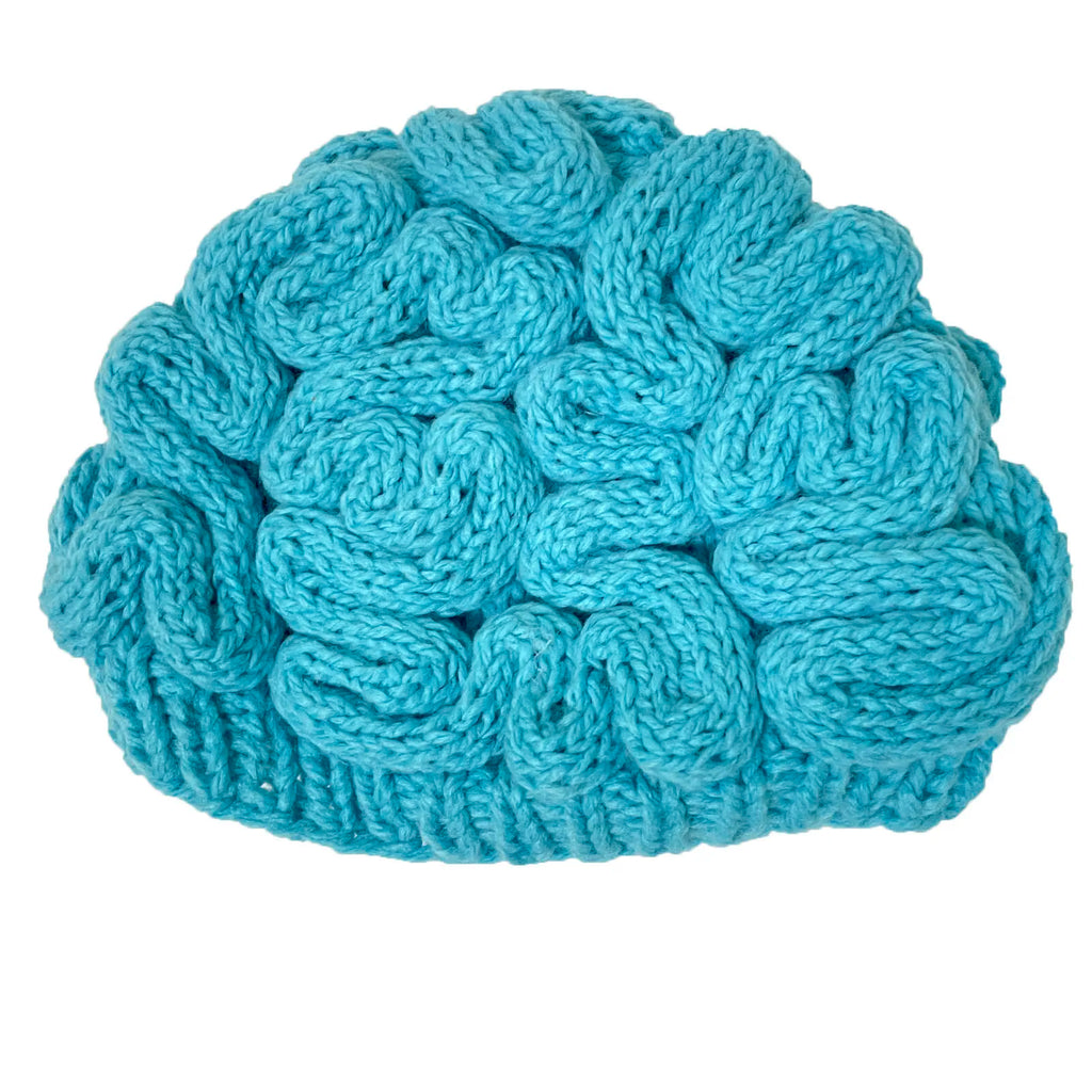 Funny Winter Horrible Brain Wool Handmade Unisex Beanie Caps