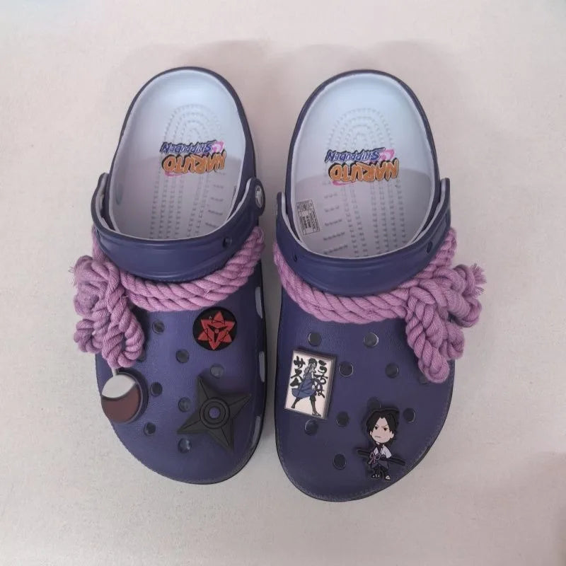 Naruto Uchiha Sasuke creative pattern personalized comfortable non-slip wear-resistant sandals