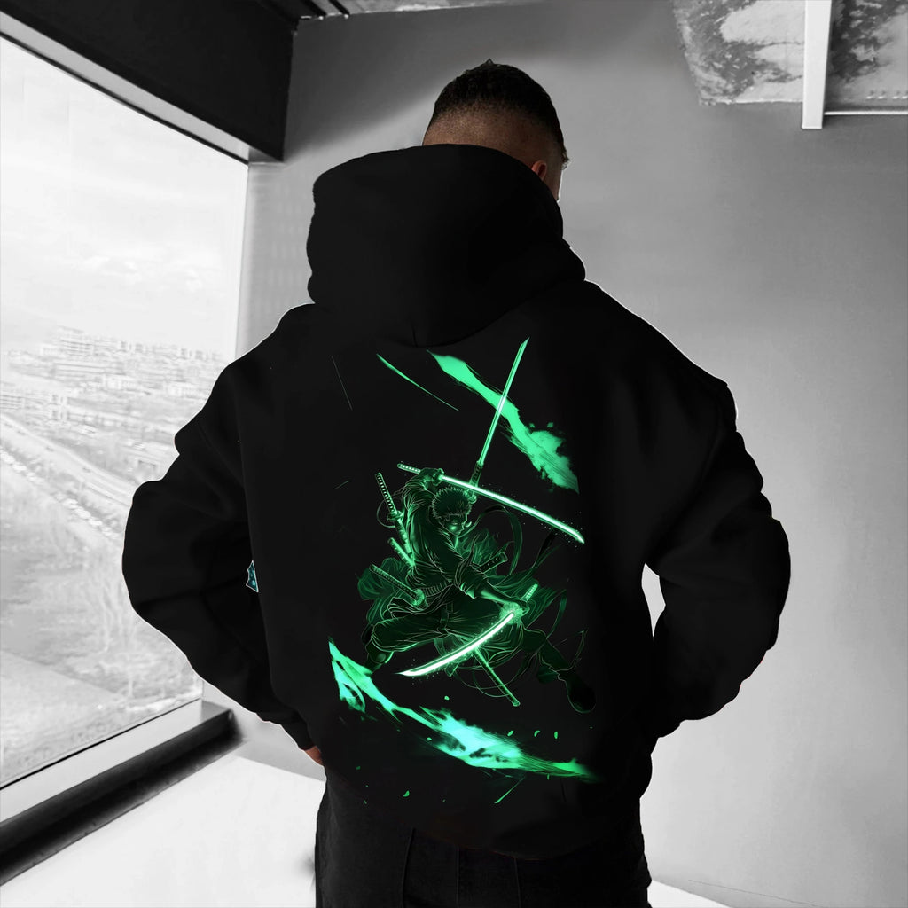 ONE PIECE Luffy Chopper Zoro Hoodie Loose Unisex Hot-blooded Animation Sweater