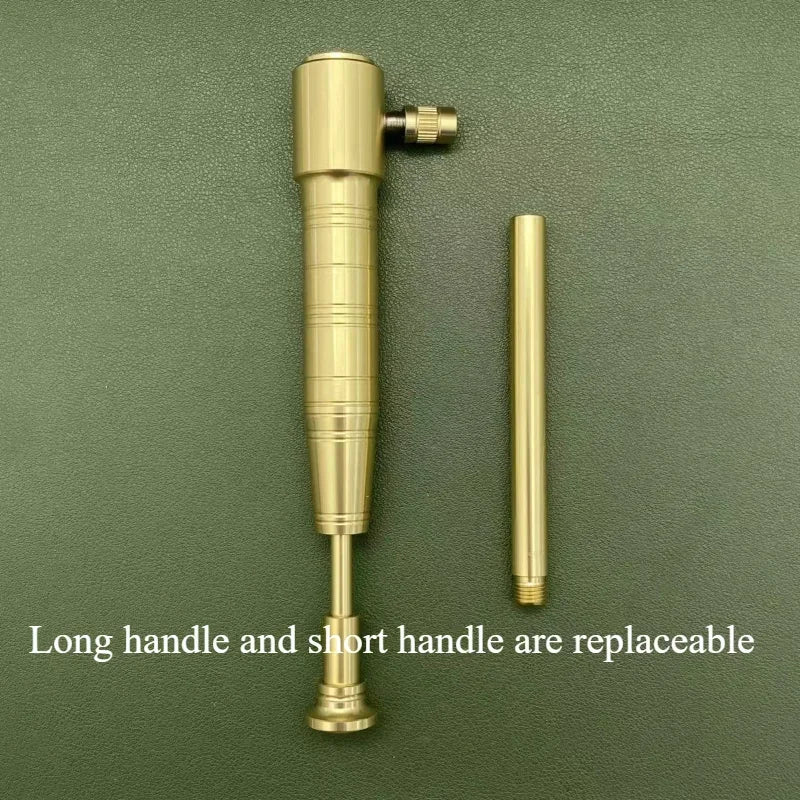 Retro Flashlight Kerosene Lighter Handle Extended Multi-function Cool Ignition Tool