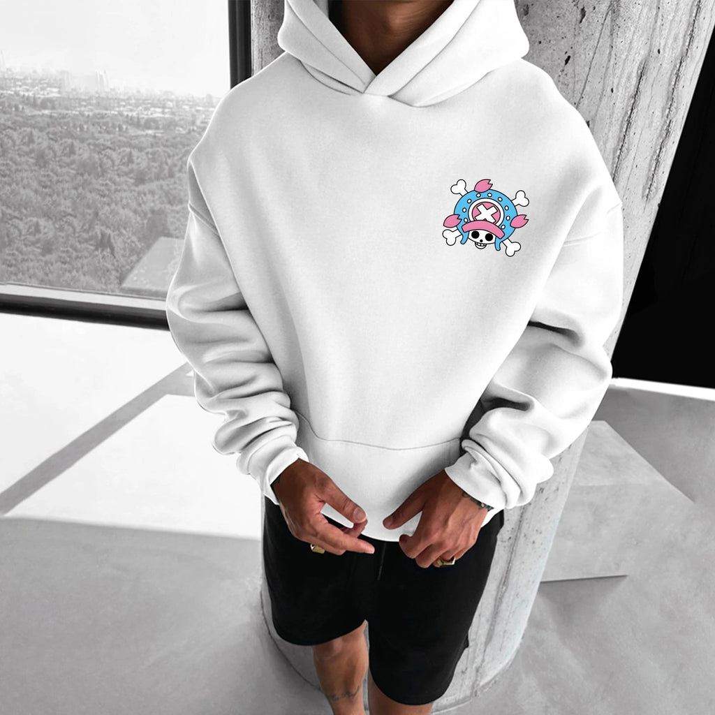 ONE PIECE Luffy Chopper Zoro Hoodie Loose Unisex Hot-blooded Animation Sweater