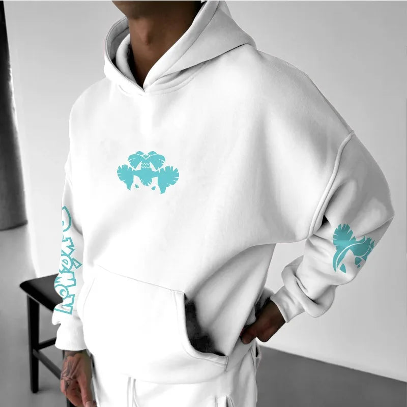 Pokémon Venusaur Printed Hoodie for Men Harajuku Large Size Casual Top