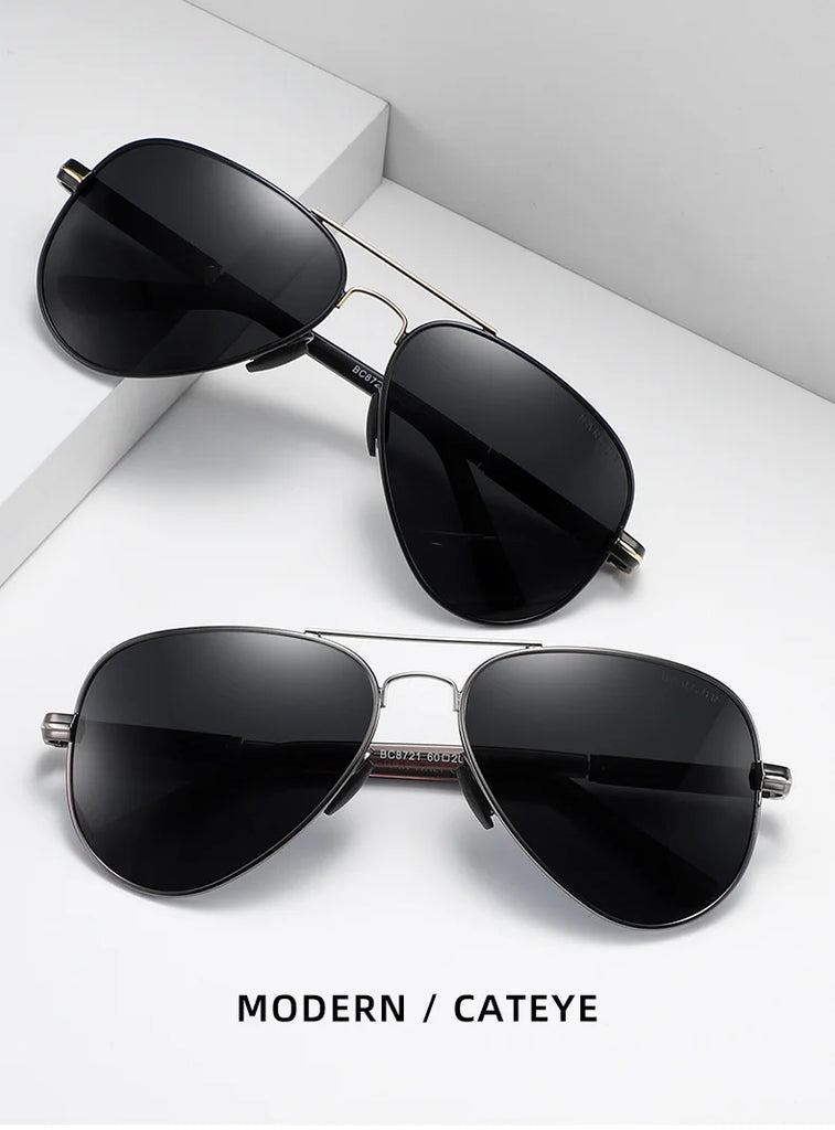 Polarized Pilot Sun Glasses for Men Eyewear
