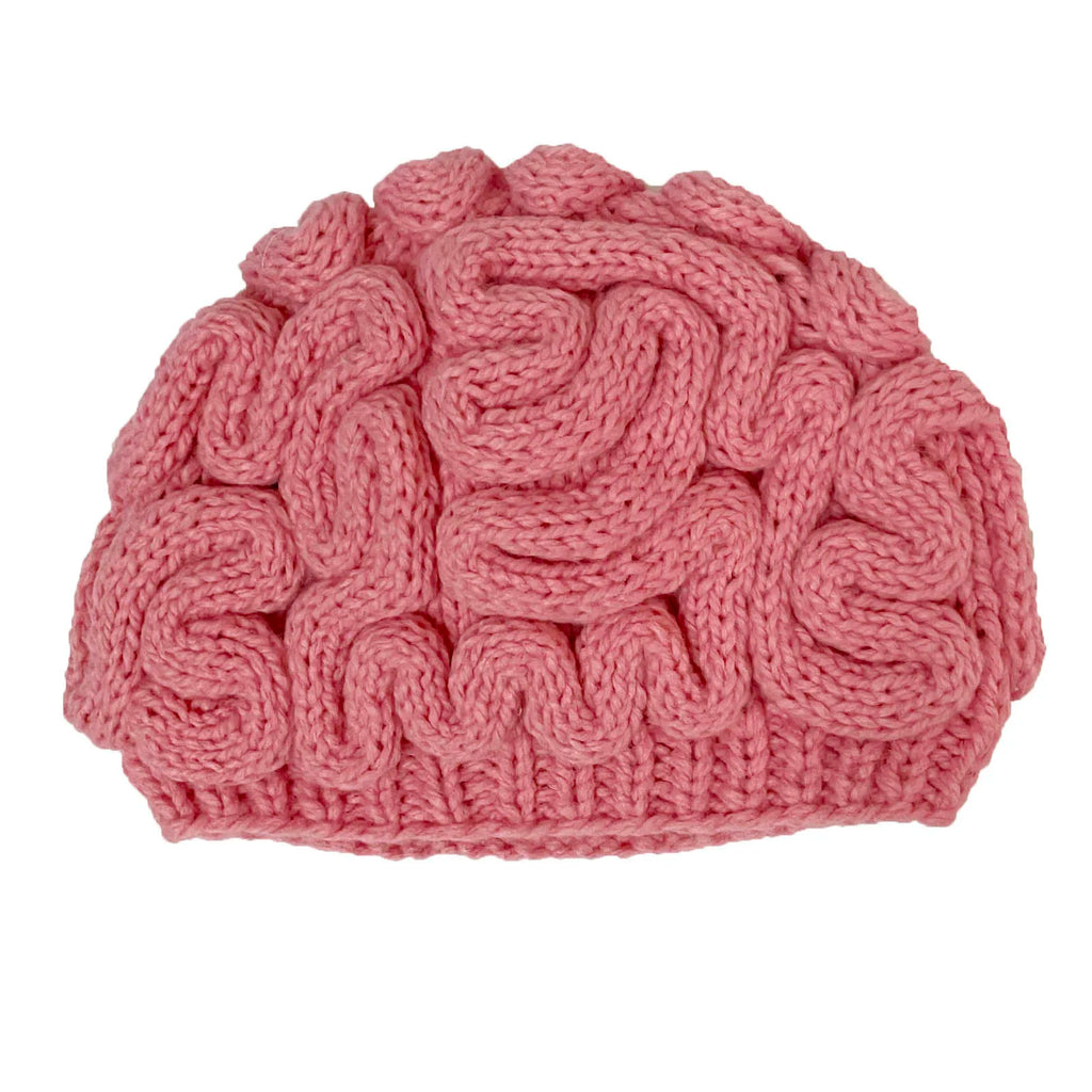 Funny Winter Horrible Brain Wool Handmade Unisex Beanie Caps