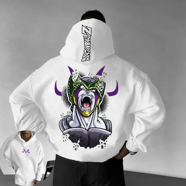 Dragon Ball Z Animation Sweater Men's Printed Trendy Jacket