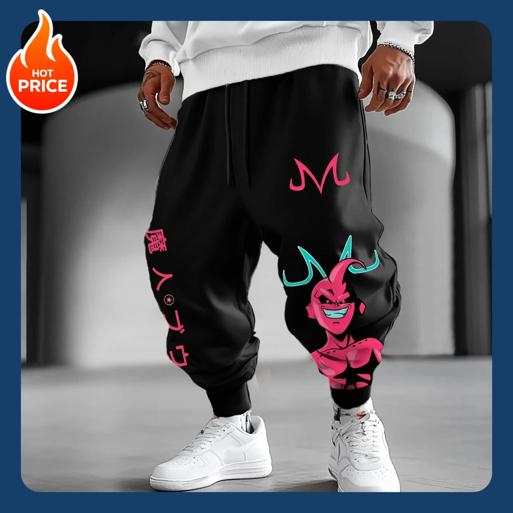 Dragon Ball GOKU Gohan Majin Buu Peripheral Loose Trousers Cotton Sports Leggings