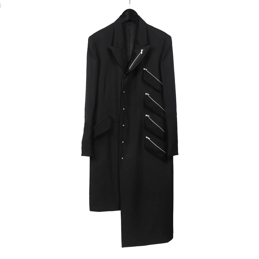 Men's luxury jacket black Big size coat oversize modern blazer