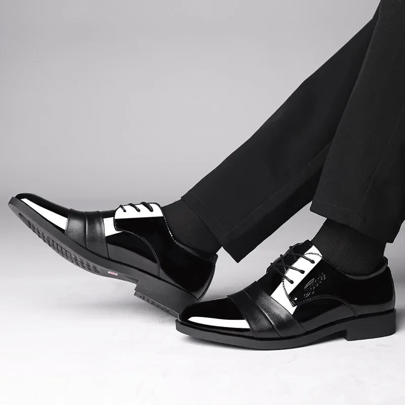 Men's Formal Social Shoe Pointed Toe Style Office Footwear