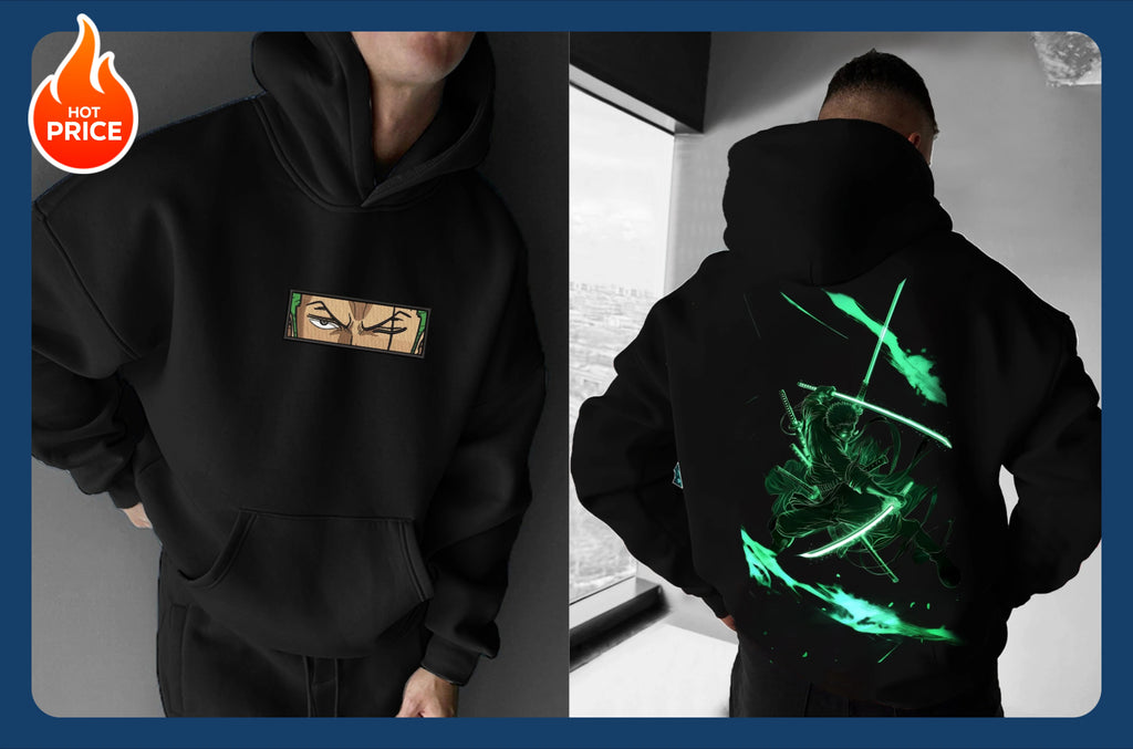 ONE PIECE Luffy Chopper Zoro Hoodie Loose Unisex Hot-blooded Animation Sweater