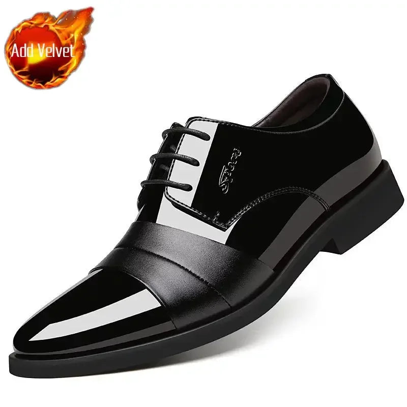 Men's Formal Social Shoe Pointed Toe Style Office Footwear