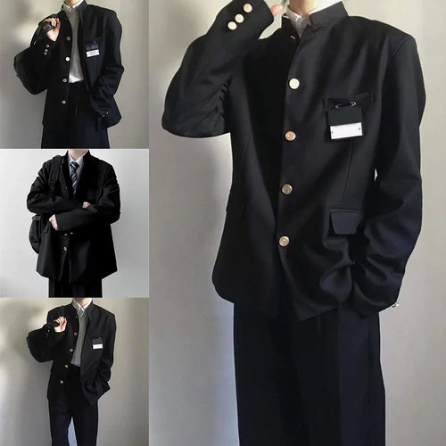 Men Japanese Style Uniform Dk Blazers Suit Jackets Explosion Coat