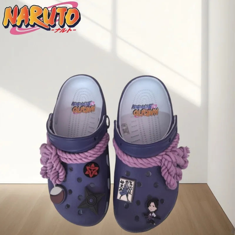 Naruto Uchiha Sasuke creative pattern personalized comfortable non-slip wear-resistant sandals