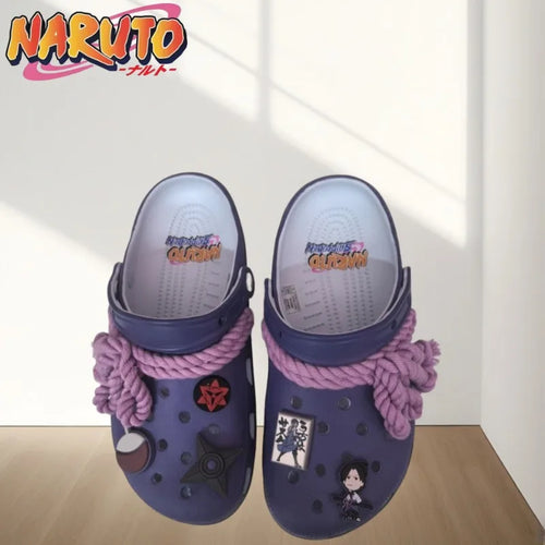 Naruto Uchiha Sasuke creative pattern personalized comfortable non-slip wear-resistant sandals