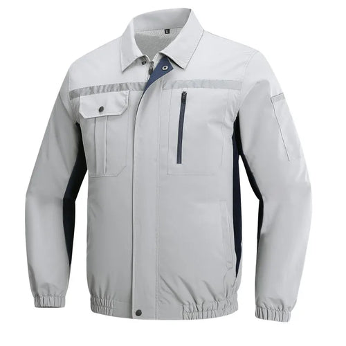 Cooling Jacket Men's Heat Resistant Air Conditioner Breathable Outdoor Fan Workwear