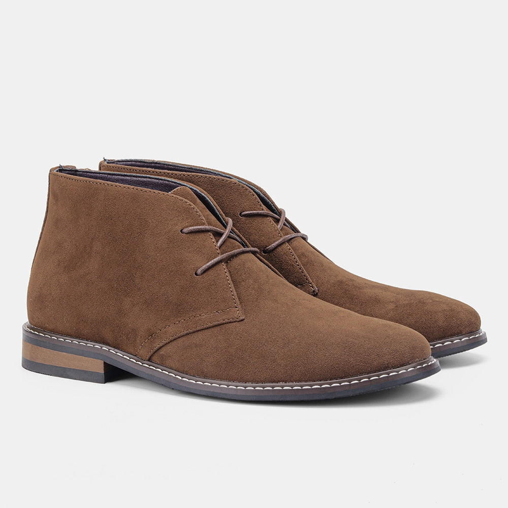 Men's Desert Leather Ankle Boots