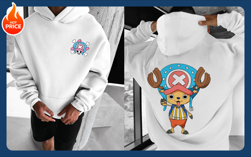 ONE PIECE Luffy Chopper Zoro Hoodie Loose Unisex Hot-blooded Animation Sweater