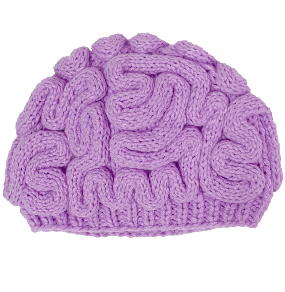 Funny Winter Horrible Brain Wool Handmade Unisex Beanie Caps